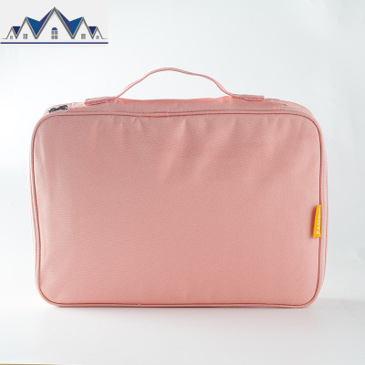 收纳包大容量多功能便携小家用户口本文件档案票据多层整理袋 三维工匠