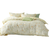 红秀世纺 纯棉四件套 梦里花园 HX2403-C005