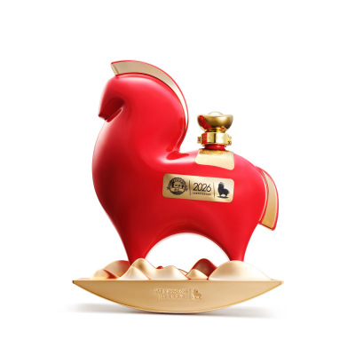 泸州老窖 丙午马年礼酒 52度1.2L 浓香型白酒