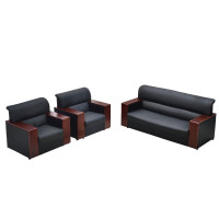 晋舰 办公沙发办公室洽谈沙发组合商务接待会客沙发 西皮1+1+3