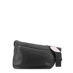 BURBERRY男单肩包头层牛皮商务斜挎包轻便舒适商务休闲通勤男包 灰色