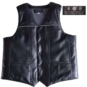 东蓓羊皮坎肩 165~185 1件