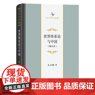 世界体系论与中国(修订本) 中华当代学术著作辑要 王正毅 著 商务印书馆