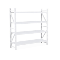 慧采云 钢制中型货架储物架货架仓储置物架产品整理架承重300KG/层