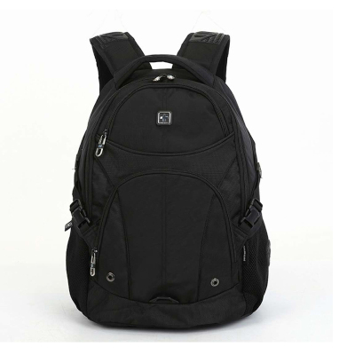 SUISSEWIN男士商务休闲双肩包轻便耐磨大容量多隔层防泼水设计潮流简约款SN9612