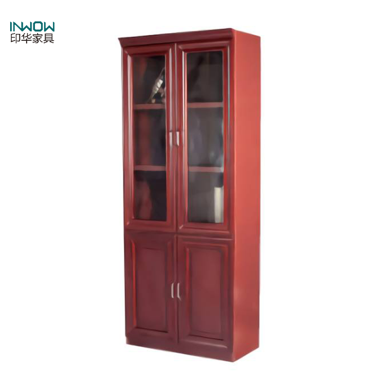 印华(YINHUA)书柜 文件柜 档案柜 木皮 (组) (900*400*2000)