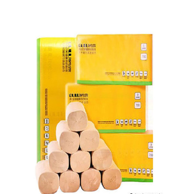 鸥露（OULU）本色无芯卫生纸1提1100g