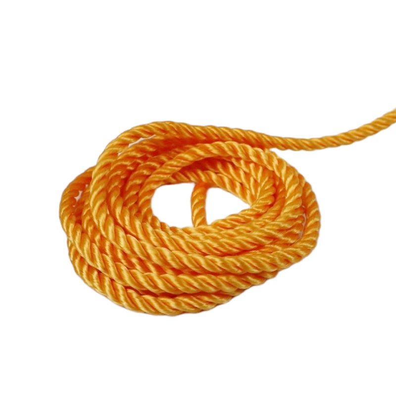 满盛达建 黄绳 防护警戒绳 直径8mm*100m 捆