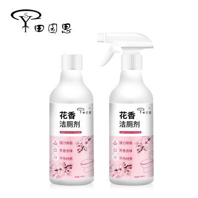 田园思 带喷头花香洁厕剂 500ML 瓶