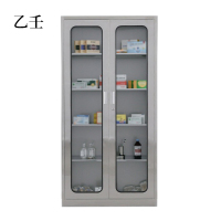 乙壬文件柜不锈钢柜子储物柜资料柜档案柜带锁文件柜304通玻文件柜[工厂现做 7天内发货]