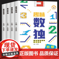 数独儿童入门小学生九宫格高级一年级游戏阶梯训练幼儿二年级三年级四宫格六宫格玩转越玩越聪明的数独题本幼儿园启蒙书大学生成年
