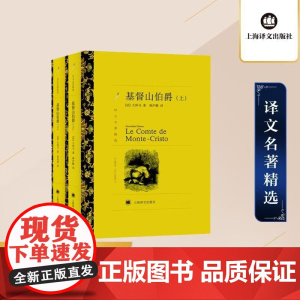 基督山伯爵 上 下 大仲马著 周克希 韩沪麟译 译文名著精选 世界名著经典 法国通俗历史小说 上海译文出版社 正版书籍