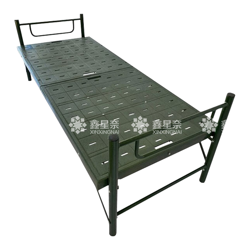 鑫星奈 XXN4011610 绿色单人两折折叠床