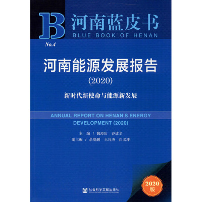 河南能源发展报告(2020) 新时代新使命与能源新发展 2020版