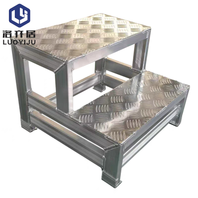 铝合金踏步梯梯凳两步TZ101/个