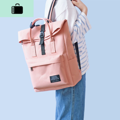 书包女大容量中学生初中生背包男韩版高中大学生电脑包双肩包NEW LAKE