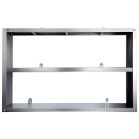 瑞宇304不锈钢双层挂墙架(方腿)/900*300*600mm钢板厚1.0mm