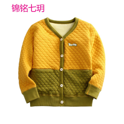 锦铭七玥传淇/COYACAL男童棉衣男童女童保暖内衣棉衣外套棉袄儿童宝宝外套