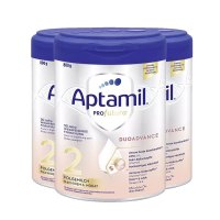 有效期到27年3月-3罐装 | Aptamil 德国爱他美 白金版进口婴幼儿2段奶粉 (6-12个月)800g/罐