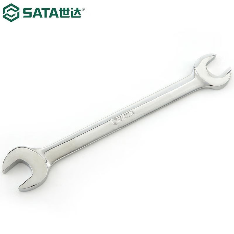 世达(SATA)全抛光双开口扳手 双头呆扳手 27x30mm 41220 1把
