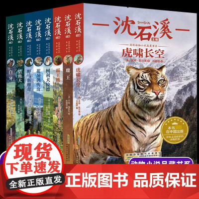 沈石溪动物小说全集 正版全套8册 小学生四五六年级课外阅读书籍儿童文学系列读物经典书目书寒假暑假童书