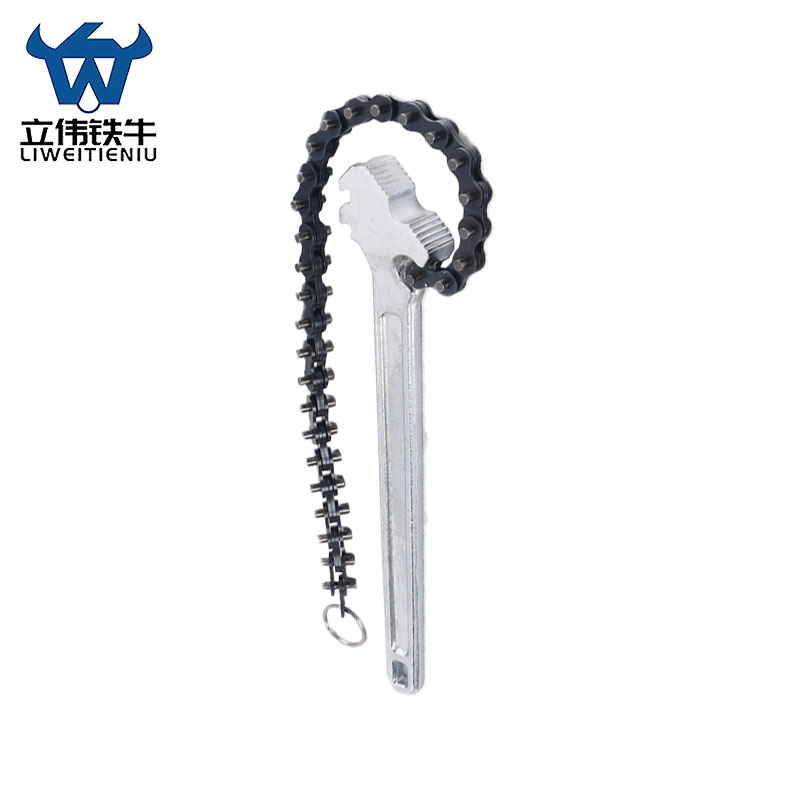 立伟铁牛45钢链条扳手15寸/把