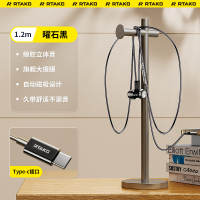 2025新款type-c接口高音质有线圆孔电脑耳机手机