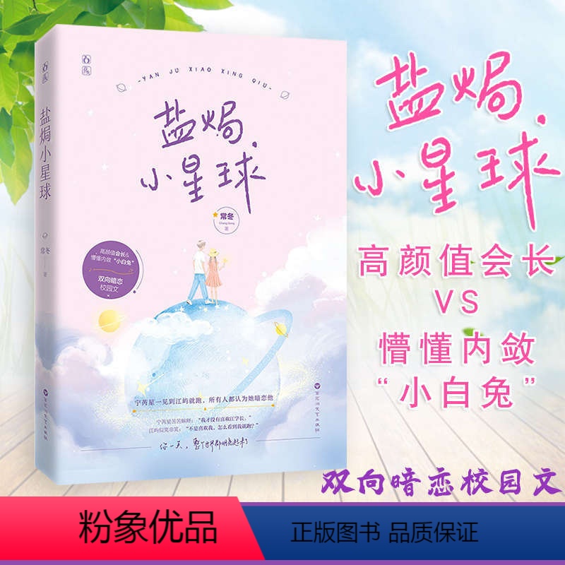 [正版]盐焗小星球 常冬 原名《你是哪颗星》花火双向暗恋青春甜宠校园言情小说文 高颜值会长x懵懂内敛小白兔 重庆书店