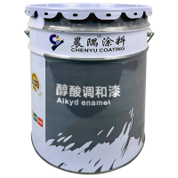 晨隅 醇酸调和漆 黄4kg/桶