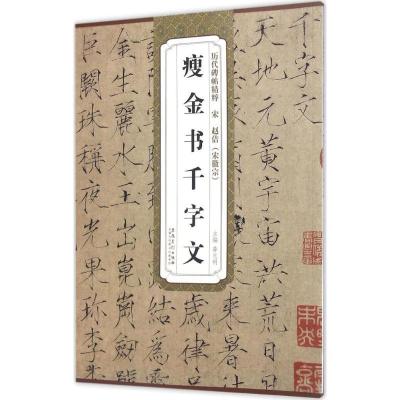 正版新书]宋 赵佶(宋徽宗)瘦金书千字文薛元明9787539867250