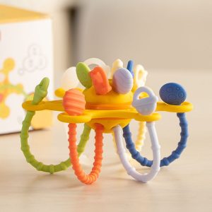 婴幼儿抽抽乐益智玩具6个月早教章鱼拉拉乐0-1岁儿童宝宝抓握训练