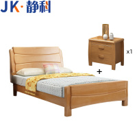 静科单人床1000*2000*1000mm(含床头柜)套