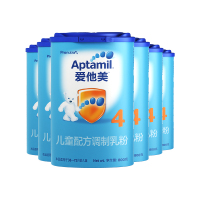 【优惠套餐】Aptamil爱他美儿童配方奶粉（德国原装进口 爱他美4段800g 36-72个月）*6