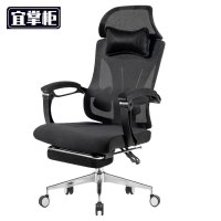 宜掌柜 人体工学椅 带头枕 把