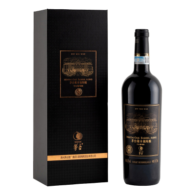 茅台（MOUTAI）红酒橡木桶陈酿1013度赤霞珠干红葡萄酒750ml单瓶装