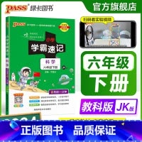 科学[教科版] 六年级上 [正版]教科版 小学学霸速记六年级科学知识点汇总速查速记上册下册科学课件实验总复习JK版知识点