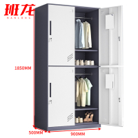 班龙更衣柜四门台