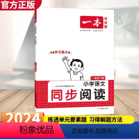 一年级下册 [正版]2024春一本小学语文同步阅读五年级下册暑假作业衔接一二三年级四年级六年级阅读理解训练题人教同步专项