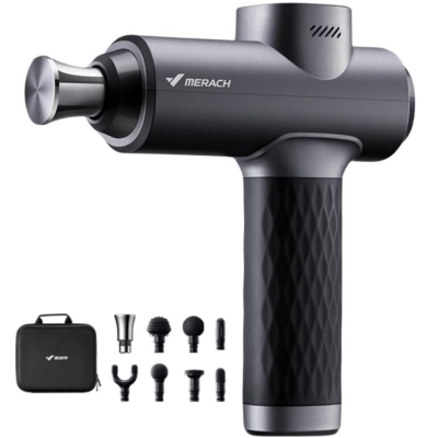 麦瑞克MERACH分体式智能筋膜枪4-8小时长效续航按键操作轻松舒缓四肢肌肉