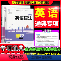 小学英语语法+阅读理解与完型填空[2本装] 小学通用 [正版]通城学典专项冠军小学英语语法阅读理解与完形填空语文阅读80
