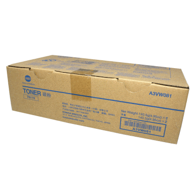 柯尼卡美能达(KONICAMINOLTA)TN119低容量墨粉/碳粉适用机型BH195/235/7719黑色