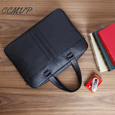 CCMVP品牌自营质量保证-CCMVP休闲品牌新款商务男手提头层牛皮单肩商务男士公文青年斜挎