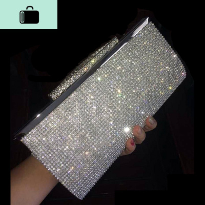 韩版镶钻晚宴包钻石手拿包礼服包水钻女包宴会包晚装旗袍包新娘包NEWLAKE女手包