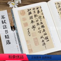 [正版]古代经典碑帖善本 苏轼法书 毛笔软笔行书碑帖书法练字帖 附旁注 局部原寸图 通篇释读 历代集评 刘逊芝主编 浩