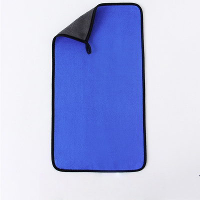 洁能尚 JNS0424 30*60cm 108g 1块/包 高密珊瑚绒清洁 抹布 (计价单位:包) 灰蓝色