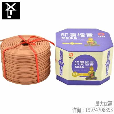 12小时艾茉莉花印度檀香盘香佛香供香家用厕所卫生间除臭香薰原木色