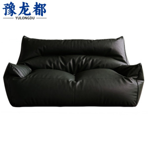 豫龙都 懒人皮质沙发 双人 张