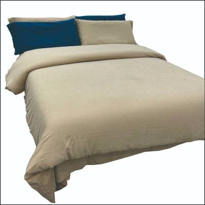 依品居素色单人床三件套 160*210cm 套