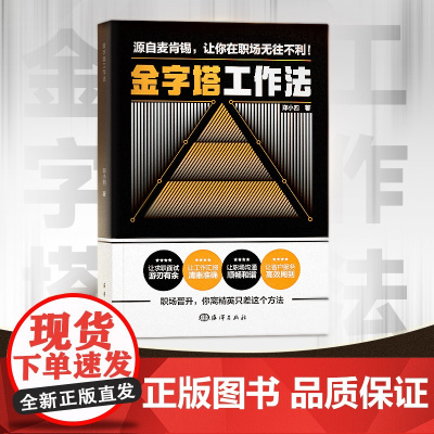 金字塔工作法麦肯锡经典培训教材思考表达解决技巧问题分析逻辑管理学金字塔原理工作法思维书籍求职书籍职场升职晋升自我提升