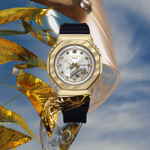 CASIO旗舰店卡西欧手表女生日送礼G-SHOCK运动女表防水电子学生石英表女 日韩GM-S2100BC